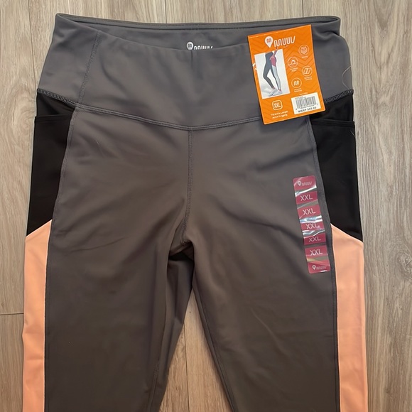 Muuv 7/8 Ankle length active legging with side pockets and tummy control XXL - Picture 2 of 4